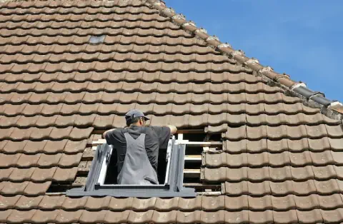Pose de velux - Rosteig